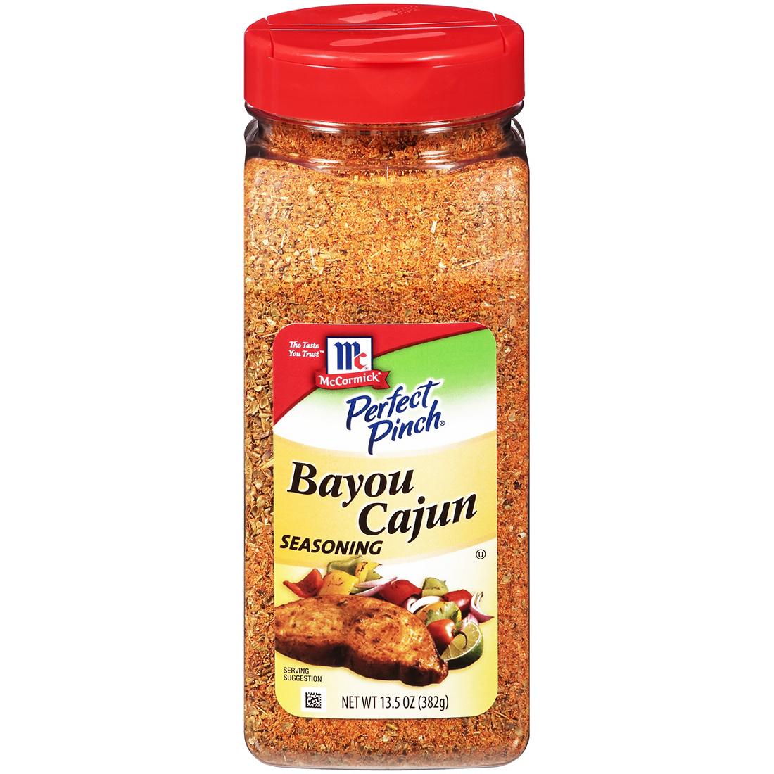 McCormick Perfect Pinch Bayou Cajun Seasoning, 13.5 oz.