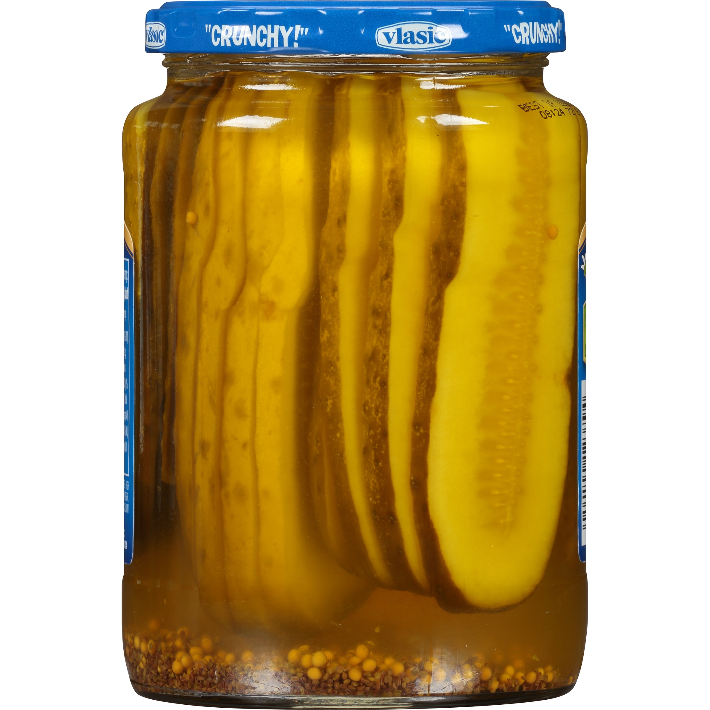 Vlasic Stackers Bread Butter Pickles 24 Fl Oz Jar Caja Usa