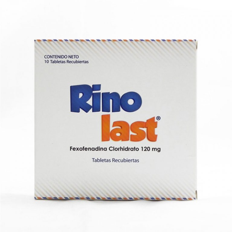 RINOLAST 120MG X 10 TAB - CAJA USA