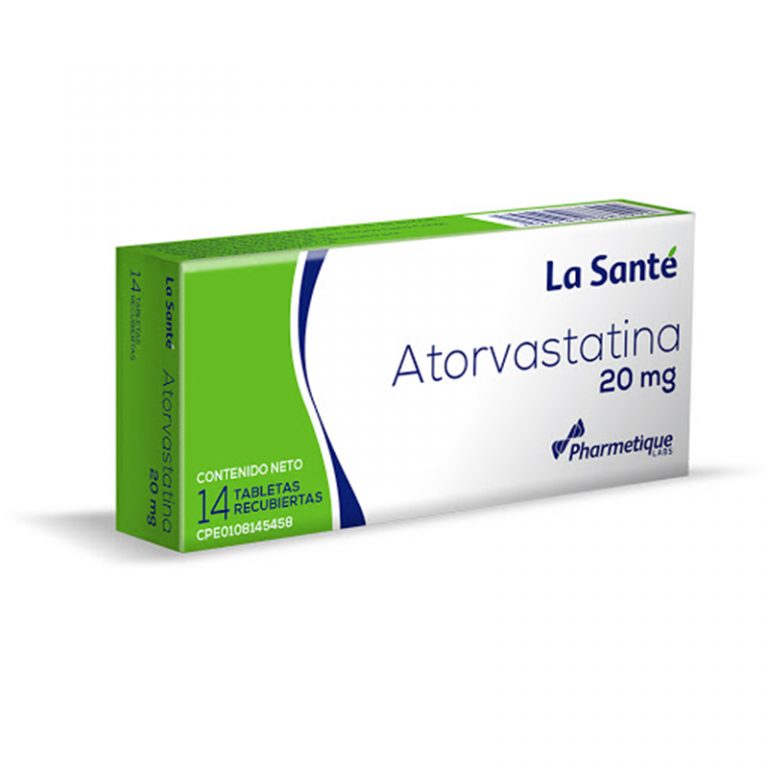 ATORVASTATINA 20 MG X 14 TAB ELTER CAJA USA